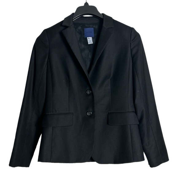 J Crew Super 120’s 100% Wool Blazer Size 2 - Picture 1 of 11